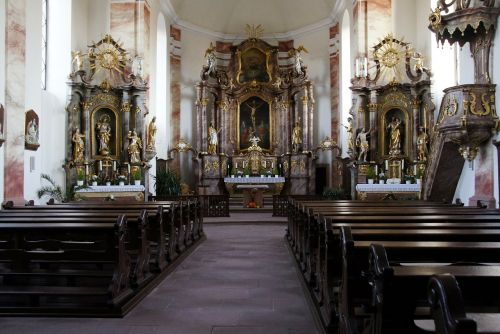 altar baroque nave