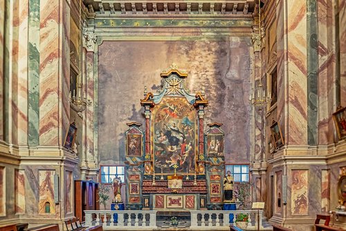 altar  church  italy