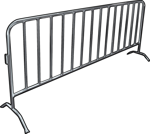 aluminum arena barricade