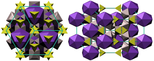 alunite crystal structure