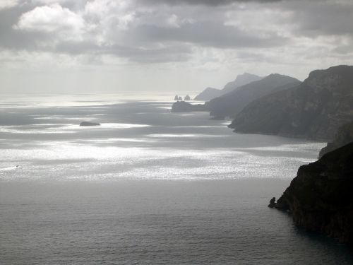 amalfi coast sea landscapes