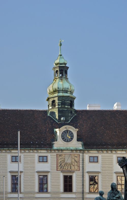amalienburg clocktower sundial