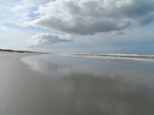 ameland north sea beach