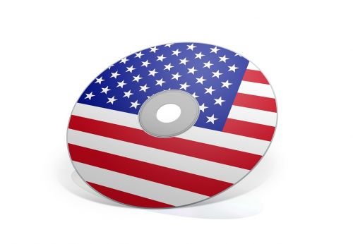 america cd flag