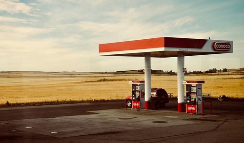 america  usa  petrol stations
