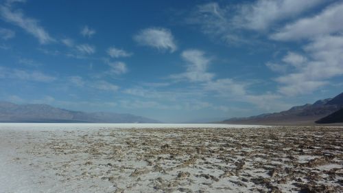 america death valley salt flat