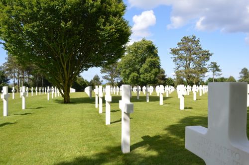 american cemetery normandy france