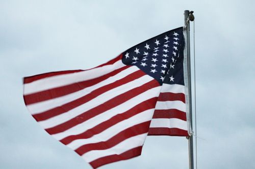 american flag patriotism wave