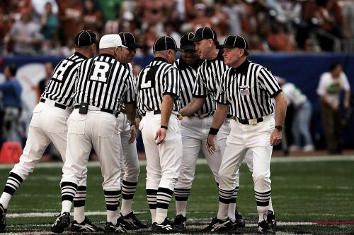 american football referee team