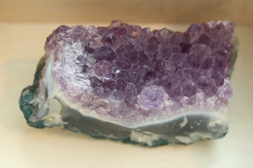 amethyst  rock  purple