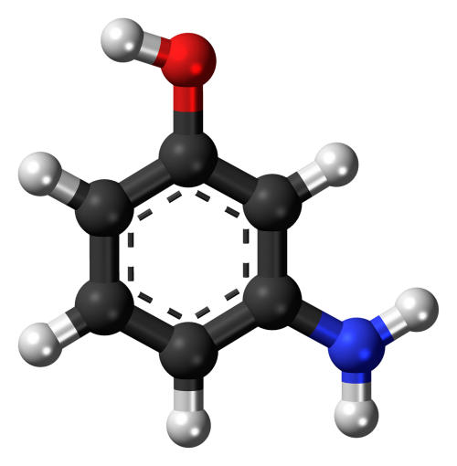 aminophenol molecule chemistry