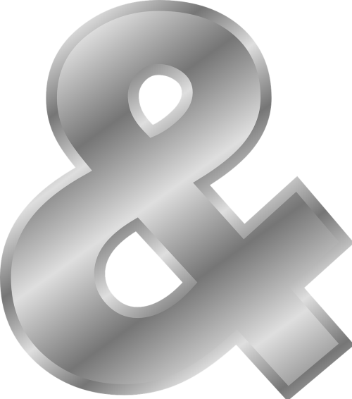 ampersand symbols logogram