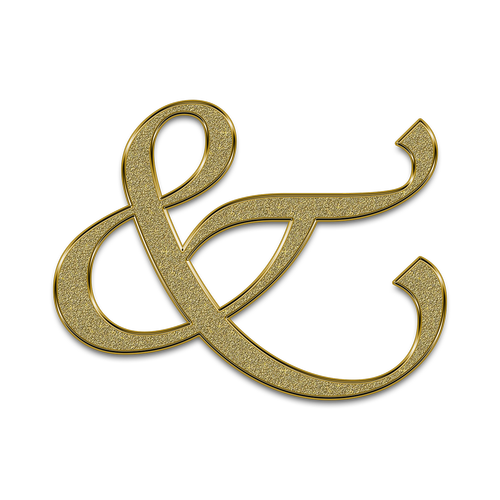 ampersand  ampersend  and