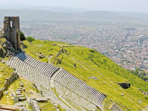 amphitheatre bergama turkey