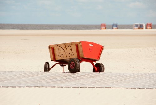 amrum  beach  stroller