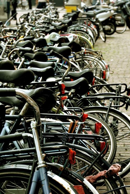 amsterdam bicicletes saddle