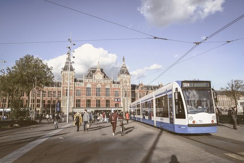 amsterdam  station  netherlands