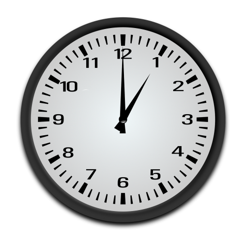 analog clock clock time
