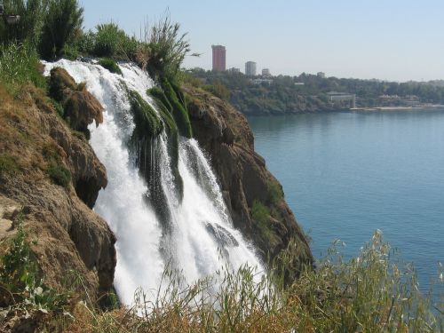 anatalia turkish waterfall