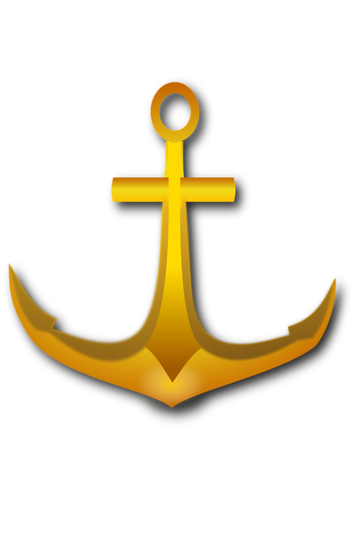 anchor sailing sea