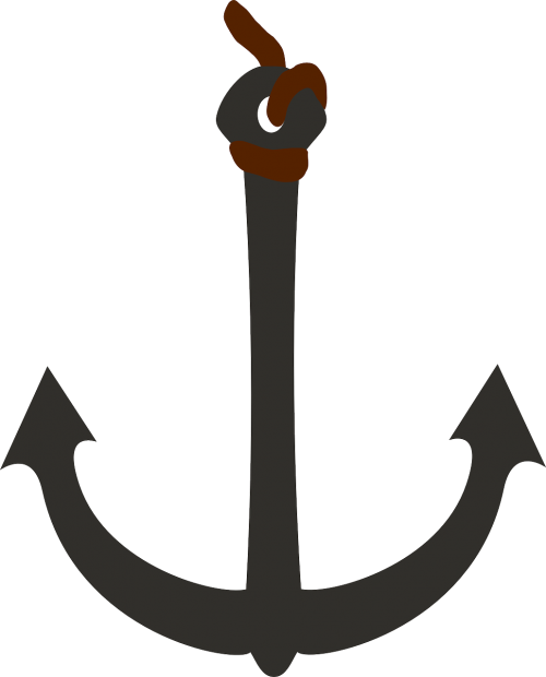 anchor silhouette marine