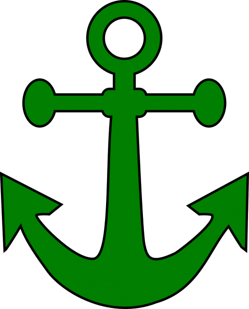 anchor green navy