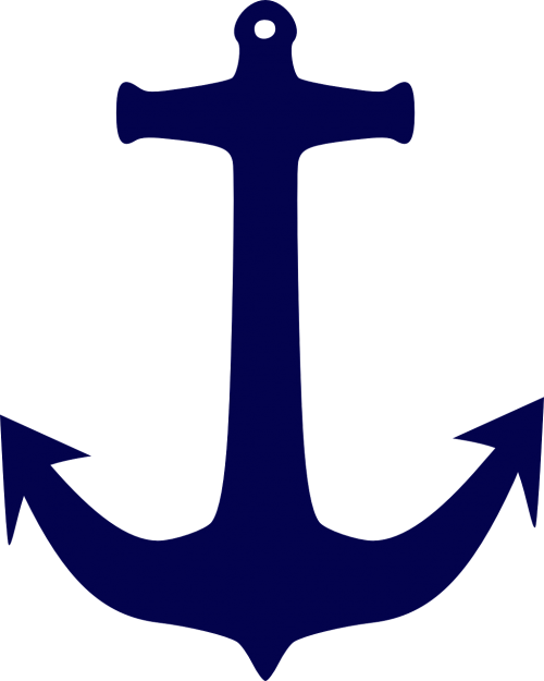 anchor blue nautical