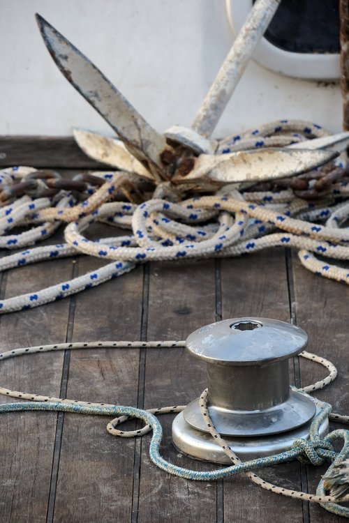 anchor  boat  rope
