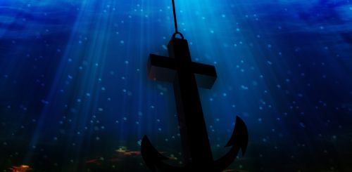 anchor sea cross