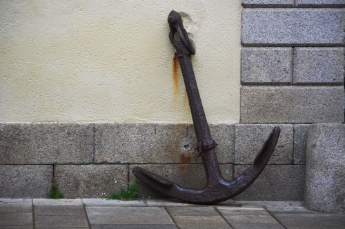 Old Naval Anchor