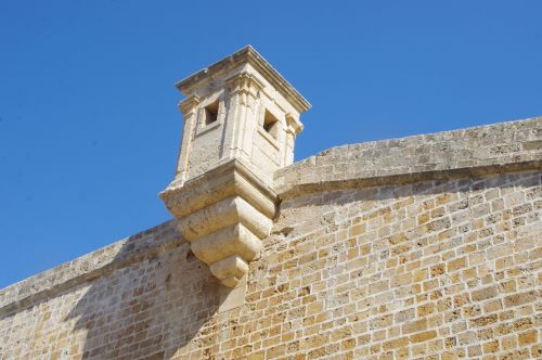 Ancient Crusader Wall In Acco