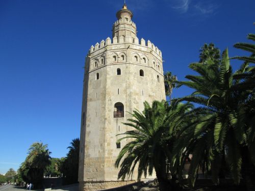 gold tower andalusia spain