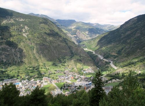 andorra mountains summer