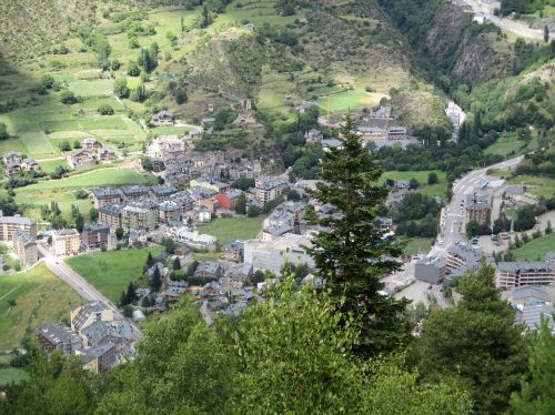 andorra mountains summer