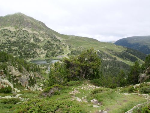 andorra mountains summer