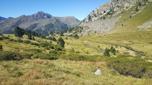 andorra landscape mountain