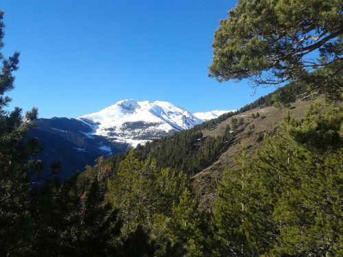 andorra mountain snow