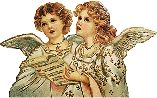 angel singing choral