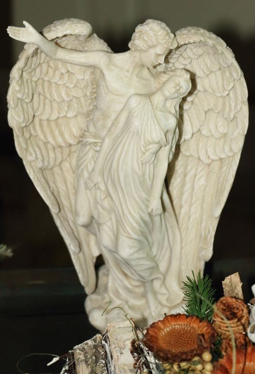 angel mystery sculpture