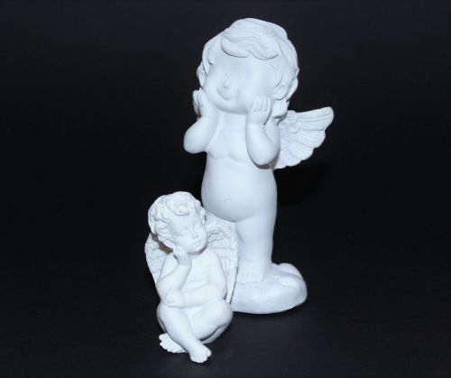 angel luck sculpture
