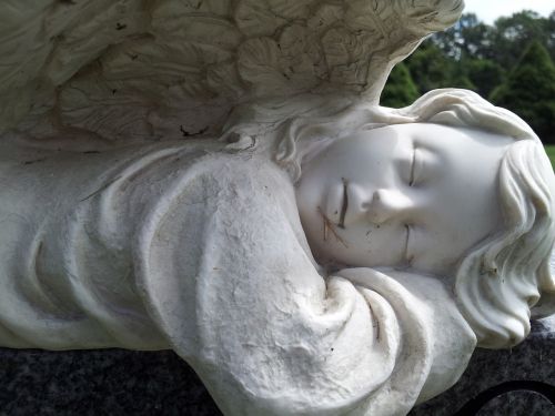 angel statute cemetery