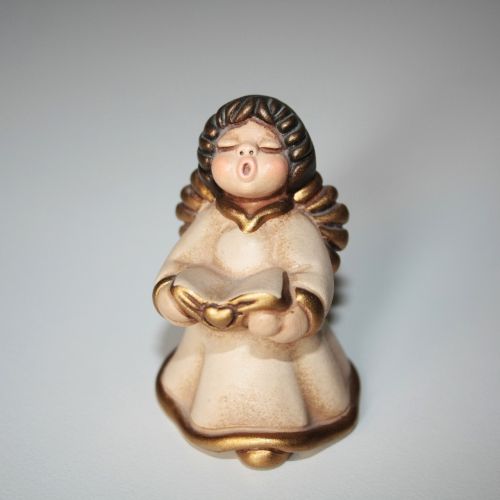 angel ornament singing