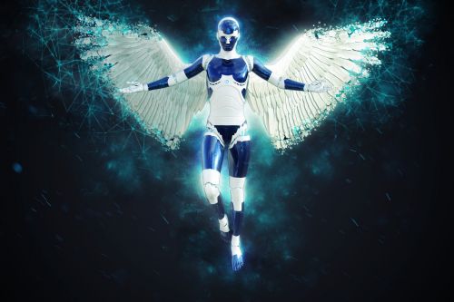 angel robot female