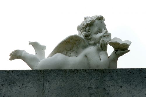 angel angel figure reclining angel