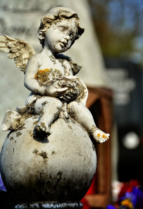 angel  angel figure  cemetery