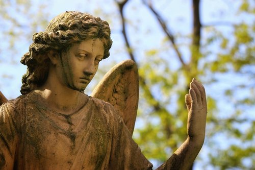 angel  sculpture  cemetery