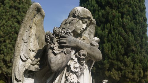 angel  cross  cemetery