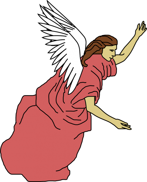 angel flying wings