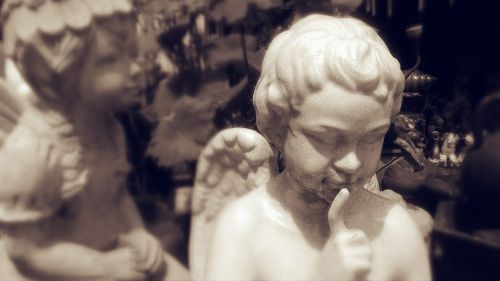 angel sculpture stone