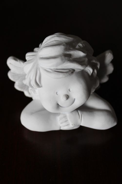 angel figure face